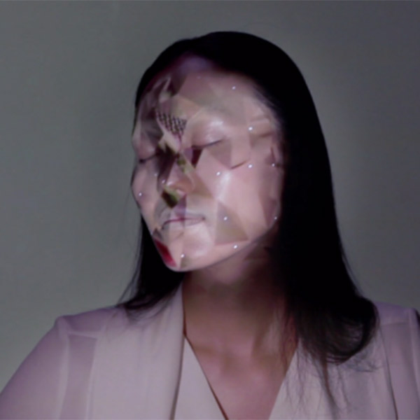 3D,art,распознавание образов, Японский художник создал «электронный макияж»